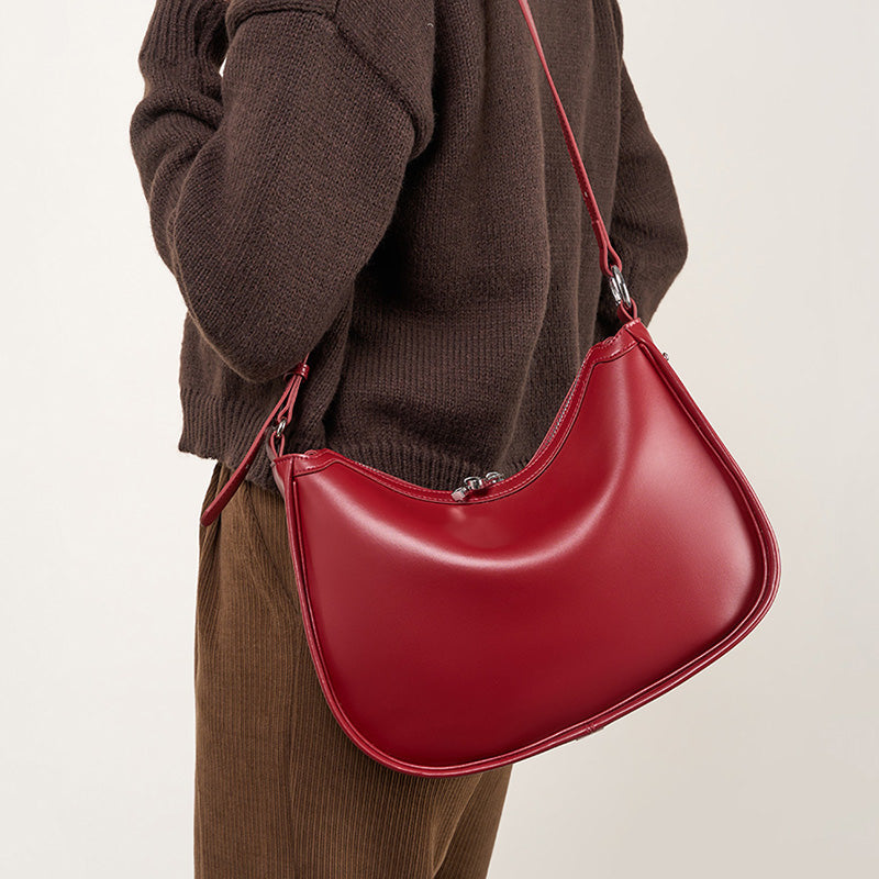 Modern Leather Tote Bag