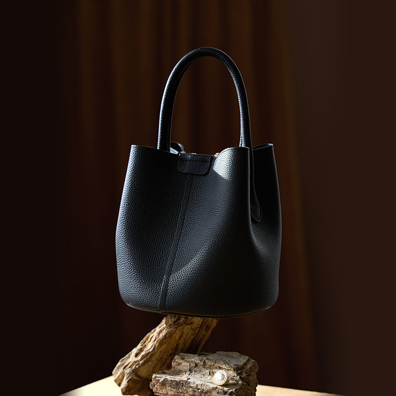 Compact Bucket Handbag