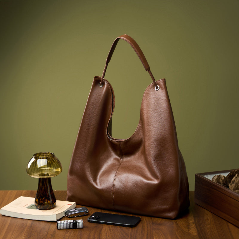Contemporary Leather Sling Bag