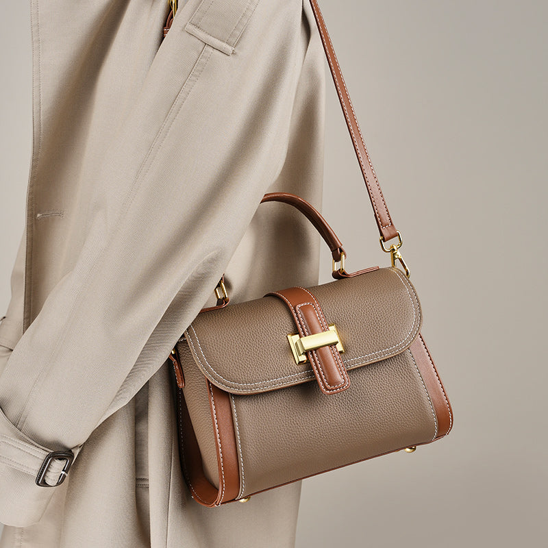 Urban Leather Shoulder Tote