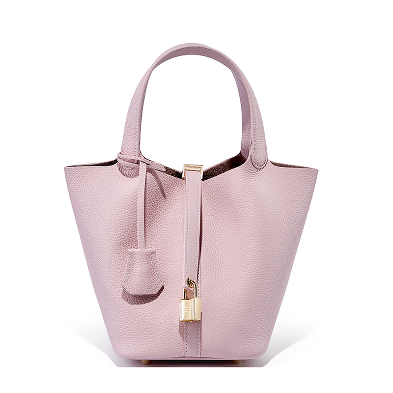 Compact Top Handle Bucket Tote