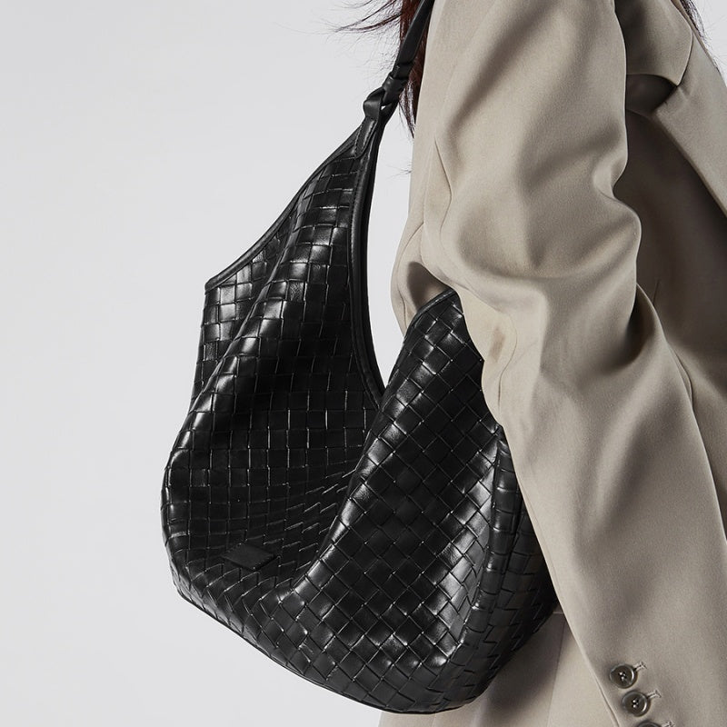 Sophisticated Leather Tote Purse