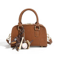 Chic Leather Bucket Bag