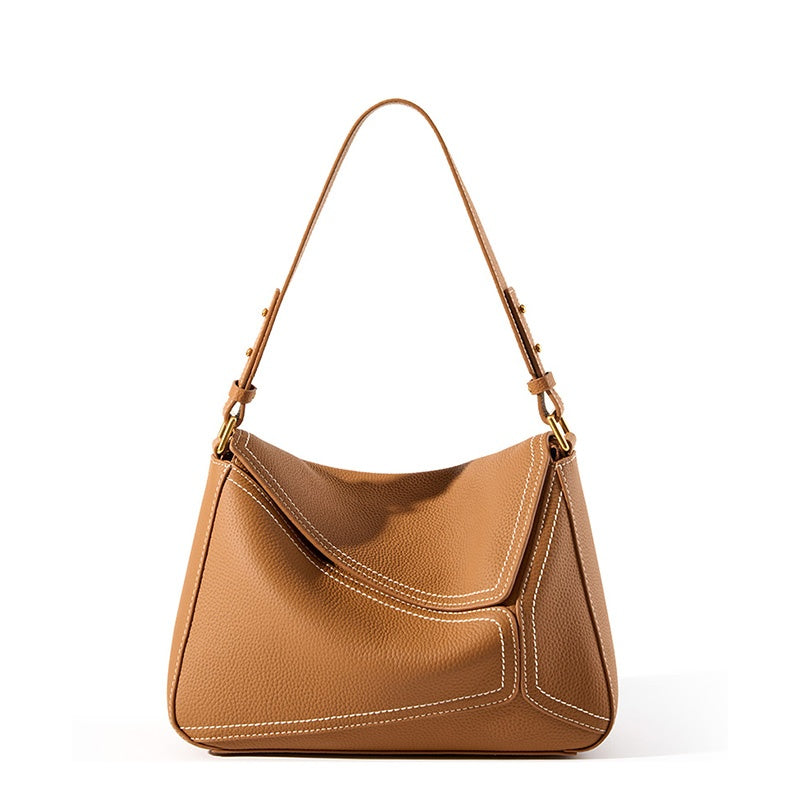 Minimal Leather Everyday Bag