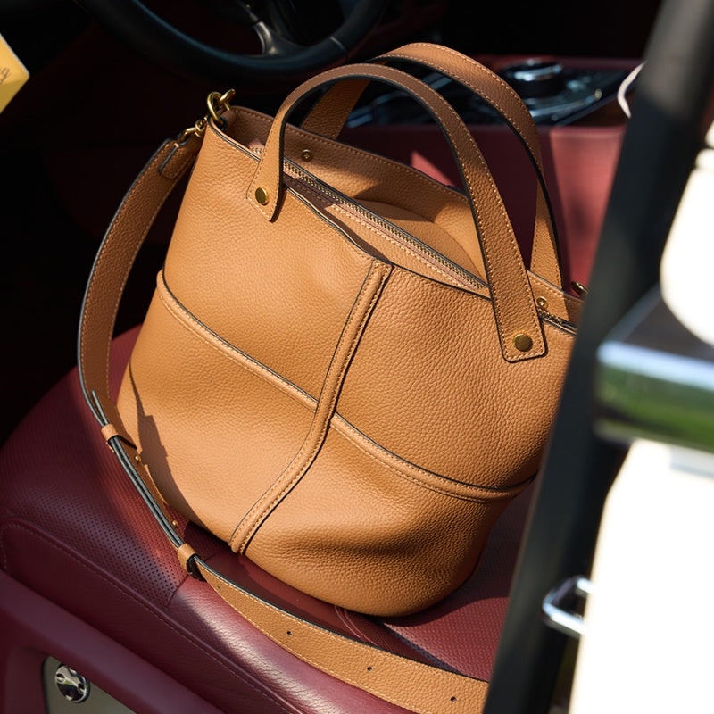 Retro Leather Crossbody Purse