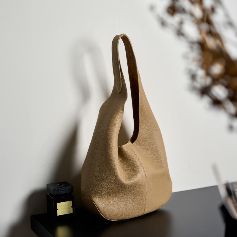 Luxury Leather Top Handle Bag