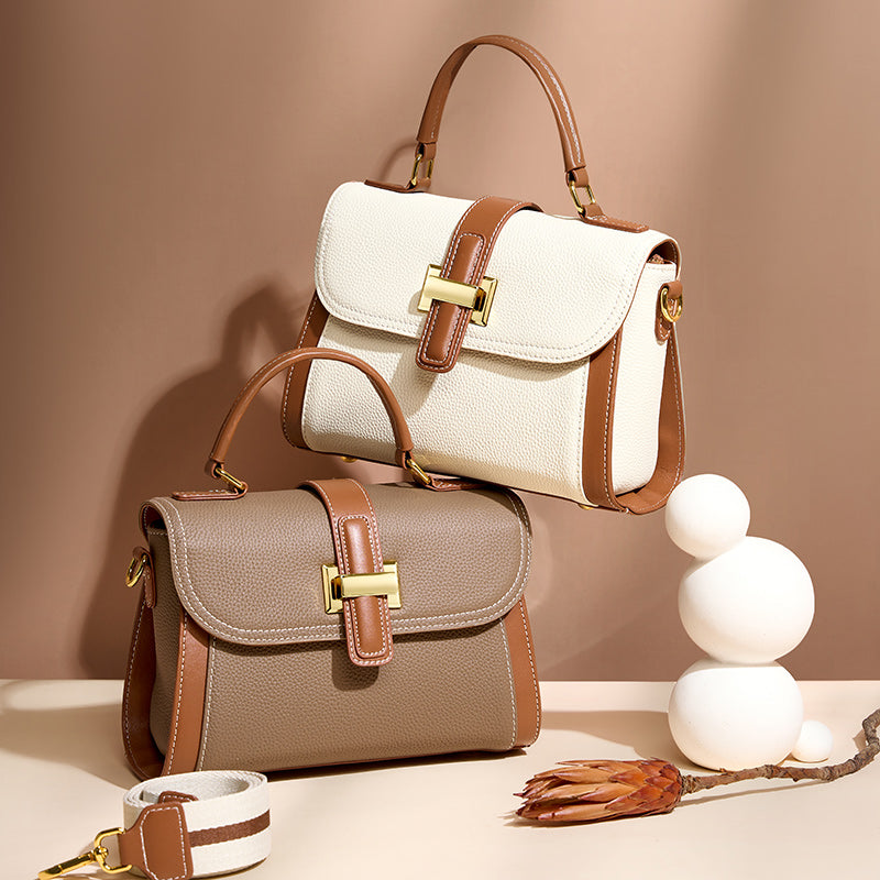 Urban Leather Shoulder Tote