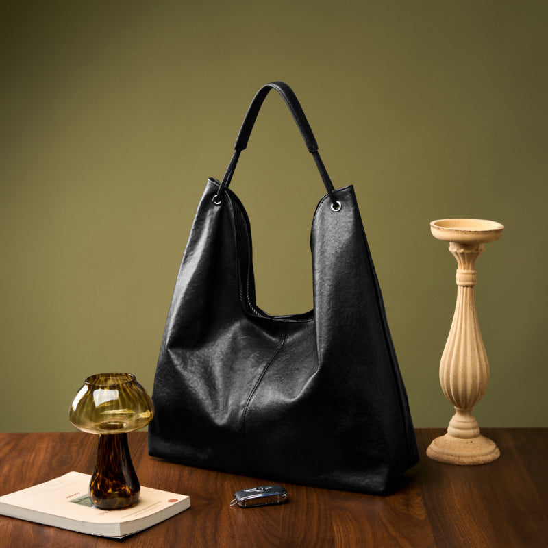 Contemporary Leather Sling Bag