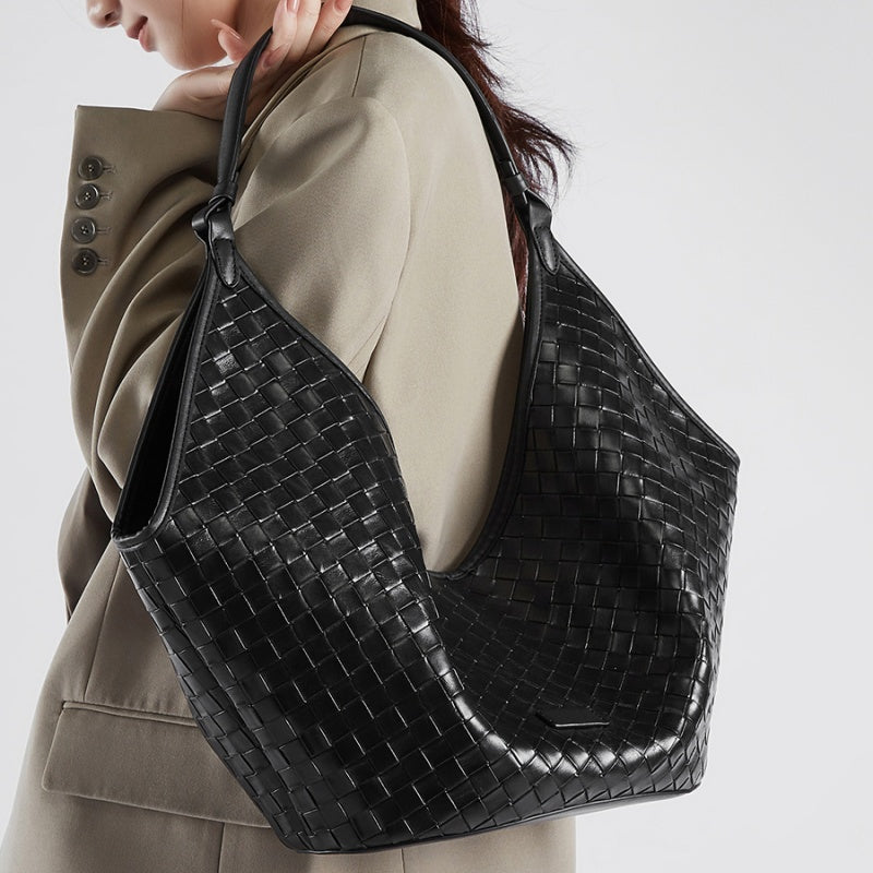 Sophisticated Leather Tote Purse