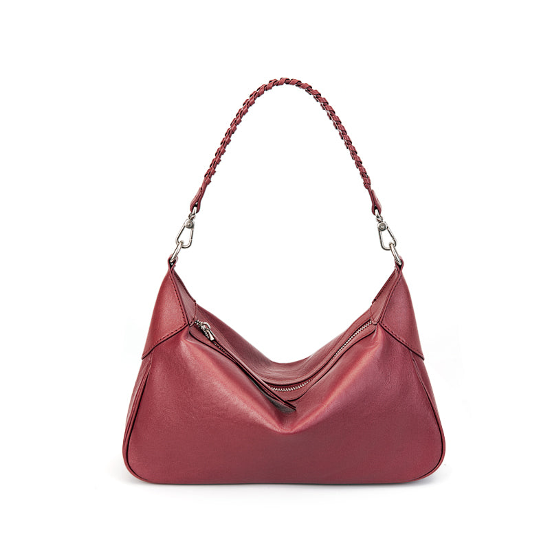 Cowhide Versatile Handbag