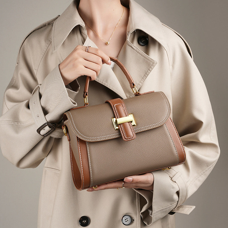 Urban Leather Shoulder Tote