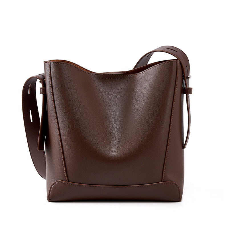 Relaxed Structured Shoulder Tote