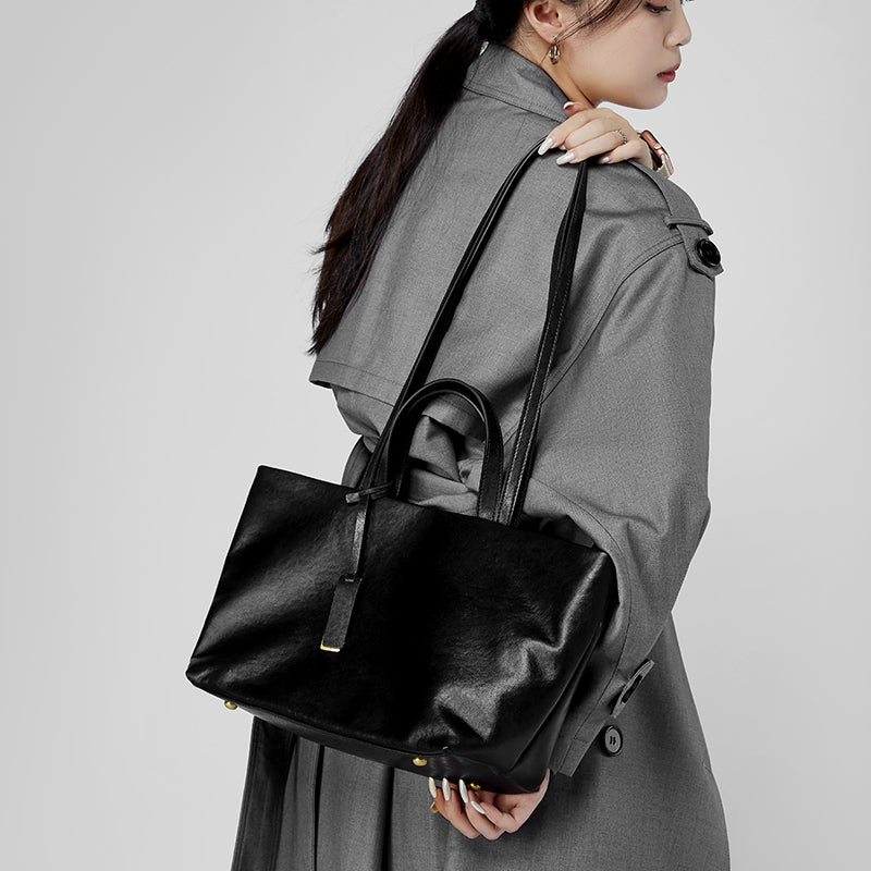 Premium Leather Shoulder Purse